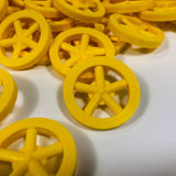 Co2 Dragster Wheels - Hobby Wheels for Miniature Cars and Educational Project Kits using 1/8" Axles - Co2 Dragster Product Line - Activity Based Supplies