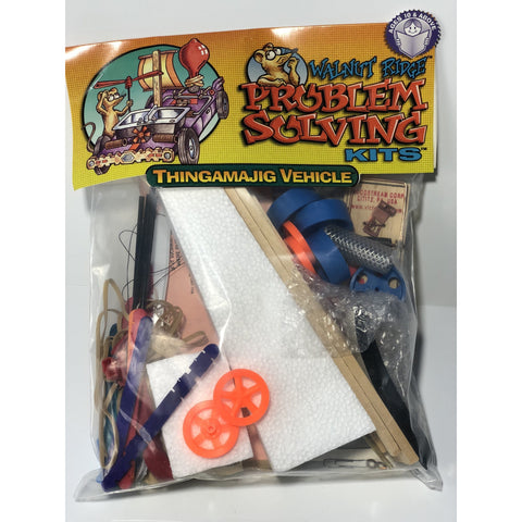 Thingamajig Vehicle Problem Solving Stem Kits (Class Pack of 12 kits) - Problem Solving - Activity Based Supplies